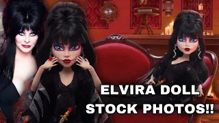LET’S TALK!! MONSTER HIGH ELVIRA MISTRESS OF THE DARK SKULLECTOR DOLL STOCK PHOTOS