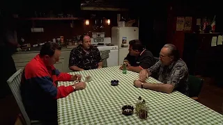 The Sopranos - Capos discuss Junior Soprano