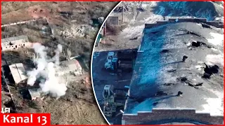 Ukrainian army shelling area where Russians are collecting ammunition, equipment in Bakhmut