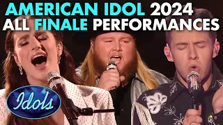 ALL AMERICAN IDOL FINALE PERFORMANCES 2024 | Idols Global