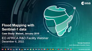 Webinar 7 - Flood Mapping with Sentinel 1 data