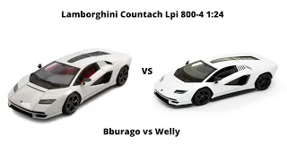 What's The Difference Between A Bburago And An Welly 1:24 scale model??