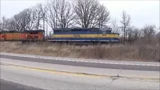 Train Stalled In Notch 8 EMD SD40-2 - Haver Hill