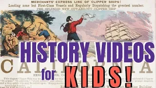 California Gold Rush, History Videos for Kids, Claritas cycle 3 week 28