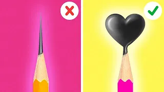 DICAS DE ARTE LEGAIS E TRUQUES DE DESENHO || Dicas De Pintura Para Você Testar, Por 123 GO Like!