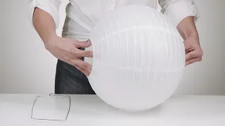 HOW TO ASSEMBLE A PAPER LANTERN - 25 White Paper Lanterns Pack by Special Feelings
