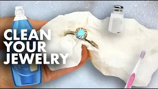 HOW TO CLEAN JEWELRY | Clean Tarnish Off Jewelry Without Baking Soda