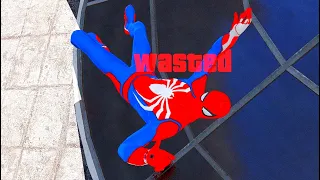 Spiderman vs Squid Game GTA 5 Epic Wasted Jumps ep.20 (Euphoria Physics, Fails, Funny Moments)