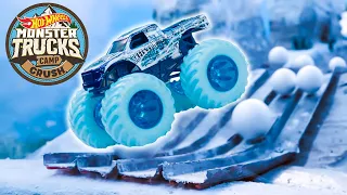 ¡Los mejores desafíos locos de Monster Truck! Maratón  en grande! @HotWheelsEspanol