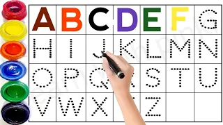 Learn ABCD Alphabets and numbers counting 123.Shapes for kids and Toddlers.ABC phonics song, 3