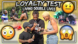 He's living a WHOLE double life! We SHOWED up to THEIR apartment UNINVITED! -Loyalty Test!