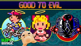 Earthbound and Earthbound Beginnings Characters: Good to Evil