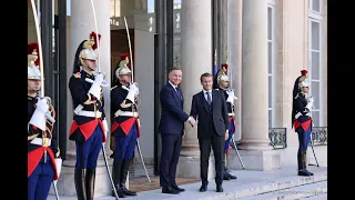 Powitanie Prezydenta Andrzeja Dudy w Paryżu