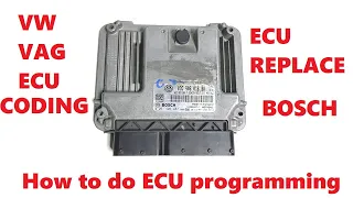 🔥VW Passat 2012 Engine ECU Online coding/adaption/replacing ❗VAS Diagnostic