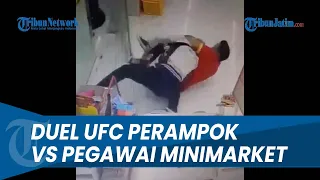 DETIK-DETIK DUEL RAMPOK VS PEGAWAI DUEL, Karyawan Minimarket Menang