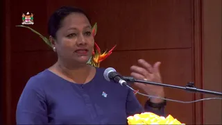 Fijian Minister for Local Government officiates at the World Town Planning Day