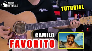 Cómo tocar FAVORITO de CAMILO en Guitarra (Tutorial + PDF GRATIS) 💖