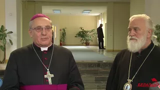 Митрополит Павел и архиепископ Тадеуш Кондрусевич о праздновании Рождества