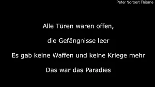 Der Traum ist aus - Karaoke