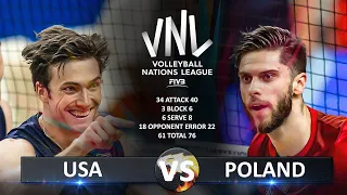 USA vs Poland | Men's VNL 2024