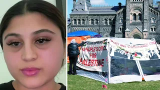 Pro-Palestinian protest spokesperson: ‘We are not leaving’ U of T grounds until demands met