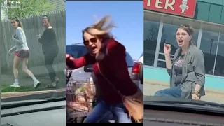 Car Horn Scares Priceless Reactions😂#1 Impossible Not To Laugh🤣🤣//T.Honors/