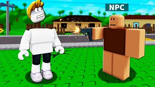 NPC變聰明後開始殺人了😨結果會發生什麼事呢？！「NPC變聰明了」#2【Roblox 機械方塊】