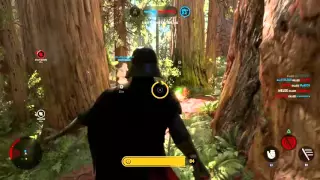 Star wars battlefront 63 killstreak with darth vader