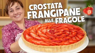 STRAWBERRY FRANGIPANE TART Easy Recipe - Homemade by Benedetta