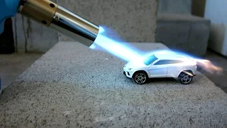Toy car vs Torch!