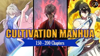 TOP 20+ Cultivation Manhua with 150 - 200 Chapters | Xianxia | Xuanhuan | Shounen | Seinen