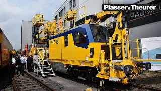 Hybrid-Antrieb anderer Art: HTW 100 E³ – Plasser & Theurer | iaf aktuellTV (DE)