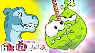 Om Nom Stories - The Stone Age | Funny Cartoons for Kids by HooplaKidz TV