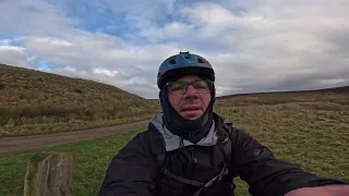 E bike Cube Hybrid 750. Sunday ride out - 46 km across West Yorkshire