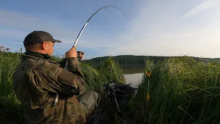 Wykorzystałem okienko pogodowe w 100% !!! Spławik na płytkim jeziorku !!!