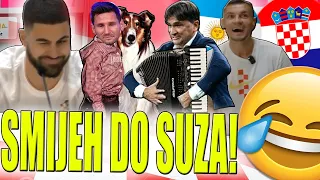 NAJSMJEŠNIJI TRENUCI VATRENIH U KATRU SMIJEH DO SUZA HRVATSKA-ARGENTINA