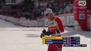 Men's 15 Km Final Falun 2013 - Petter Northug Dominates