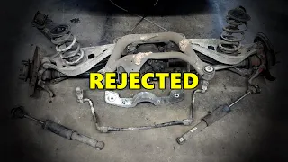 BMW E46 Suspension Rebuild Part 4: Rear Suspension Removal