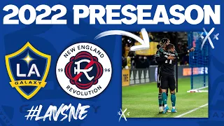 LA Galaxy vs New England Revolution Preseason Match | Full Highlights