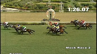 ASHWA BRAVO ridden by Suraj Narredu wins the Second Mock Race at Hyderabad on 5th November 2020