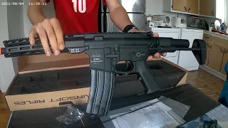 Unboxing my brand new AEG RIFLE (read description)