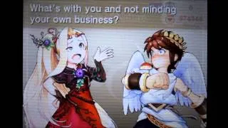 What's With You and Not Minding Your Own Business? (Chapter 11 Hot Spring) - Kid Icarus: Uprising