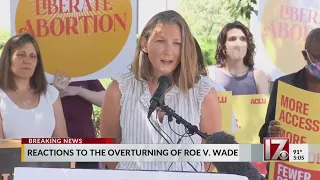 Members in Raleigh react to overruling of Roe v. Wade