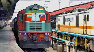 Travelling behind the Diesel Locomotive | Smoking ALCO's | Indian Railways | Train videos