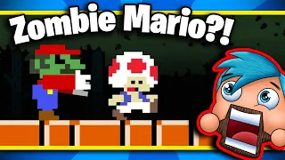 Mario, but he's a Zombie?! • BTG Reacts to Level UP Super Mario Zombie Apocalypse