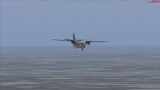 [FSX] LET-410 самолет на любителя посадка по приводам