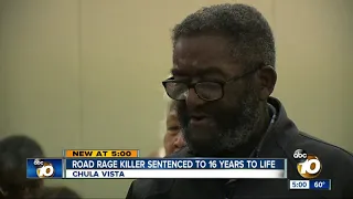 Man sentenced for fatal road rage stabbing in Chula Vista