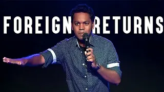 Foreign returns- Stand-Up comedy video by Mervyn Rozz