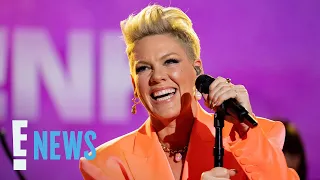 Pink Shares Hilarious Glimpse at Family Life With Kids Willow and Jameson | E! News