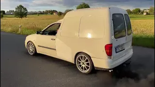 VW Caddy SDI 64hp MSA15 brutal popcorn + remap